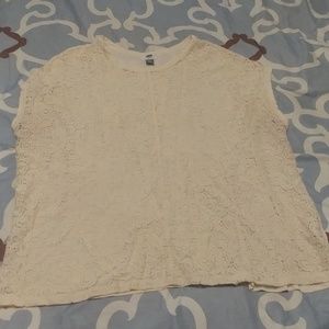 Woman's Old Navy Lace Top